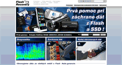 Desktop Screenshot of flash-recovery.sk
